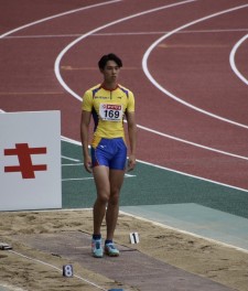 がんばれ！！  三段跳びトップジャンパー・伊藤 陸選手☆☆